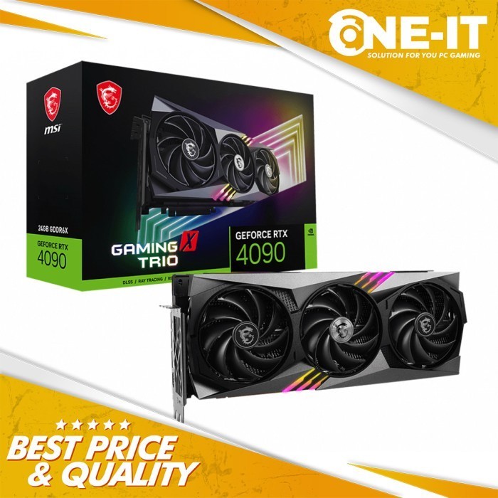 VGA MSI GeForce RTX 4090 GAMING X TRIO 24G 24GB GDDR6X