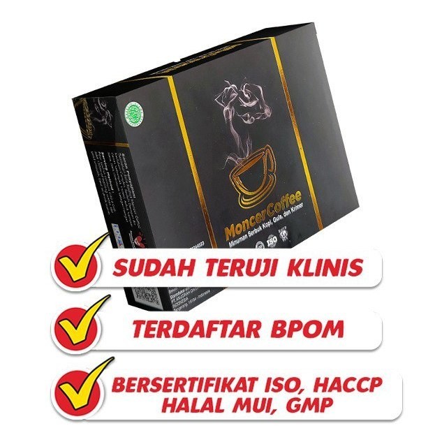 

Monceer Coffee Original l Kopi Monceer Herbal Pria Kuat l Halal & BPOM