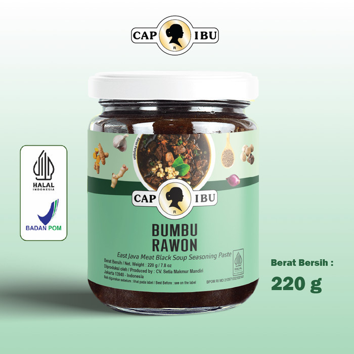 

[Bumbu Instan] Bumbu Rawon Cap Ibu - 220 gram