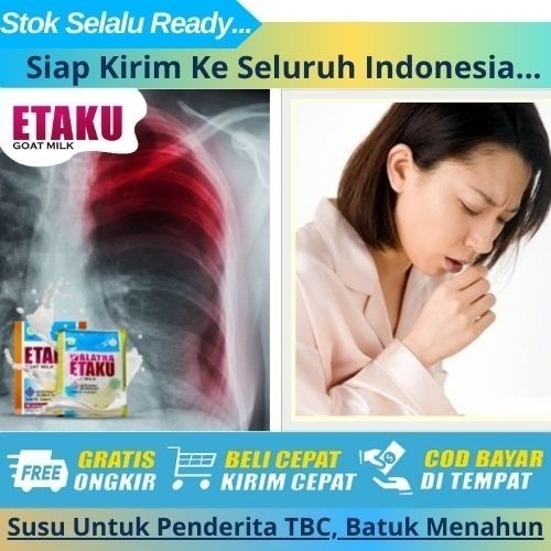 

Flashsale Etaku Disc 1 Box 45% Susu Herbal Kambing Etawa, Susu Untuk Penderita TBC/Paru/Batuk Menahun/Susu Paru2 - WALATRA ETAKU