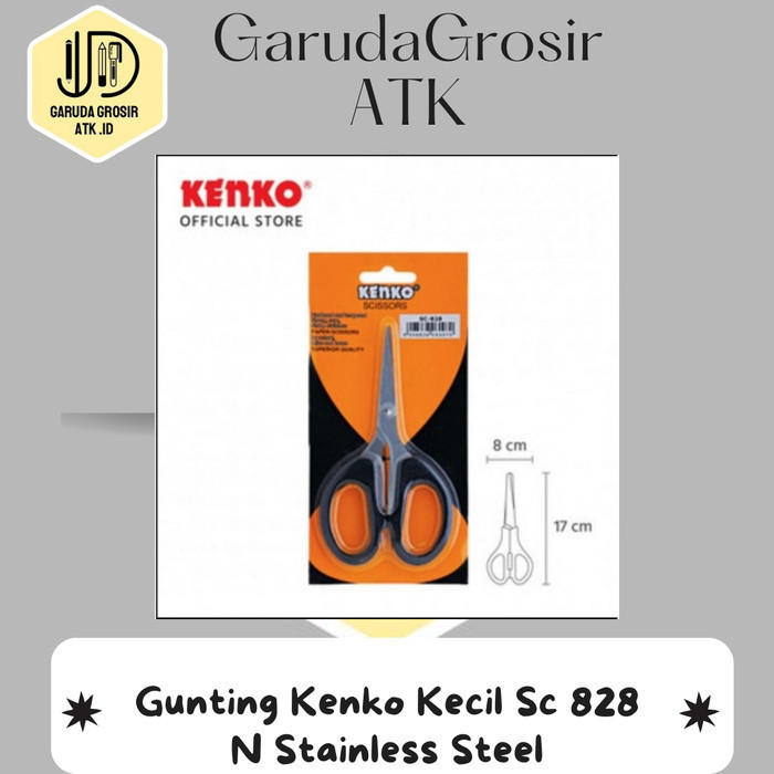 

Gunting Kenko Kecil Sc 828 N Stainless Steel