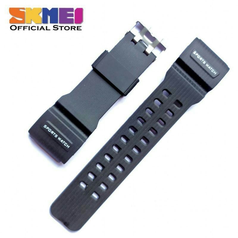 tali jam tangan skmei 1358 strap jam skmei skm 1358 hitam