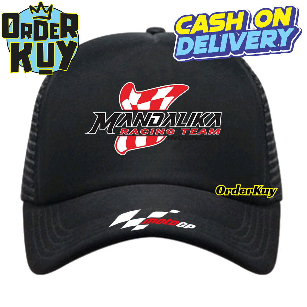 OrderKuy Topi Trucker SIRKUIT MANDALIKA - Topi Distro SIRKUIT MANDALIKA Logo - Topi SIRKUIT MANDALIK