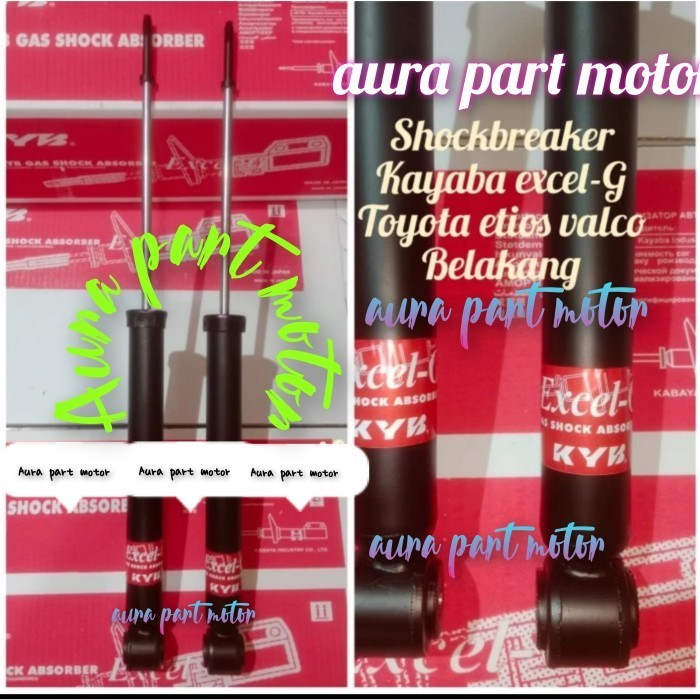 shockbreaker Etios Valco belakang merk kayaba Excel-G Japan original