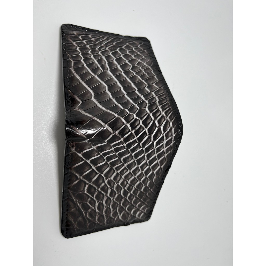 Dompet asli kulit buaya hitam 100% original