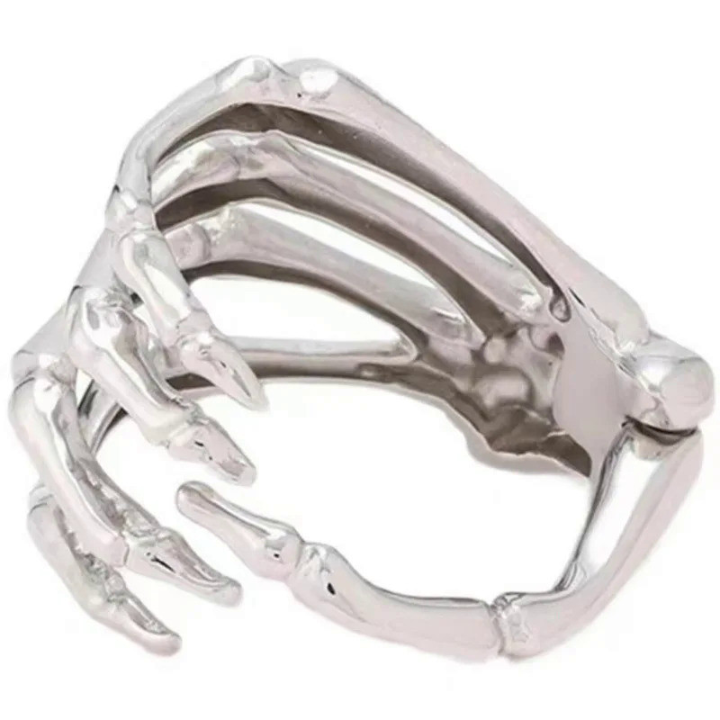 21ss Raf Simons Show Death Skull Ghost Paw Bracelet Adjustable Hip Hop Autumn And Winter Jewelry Acc