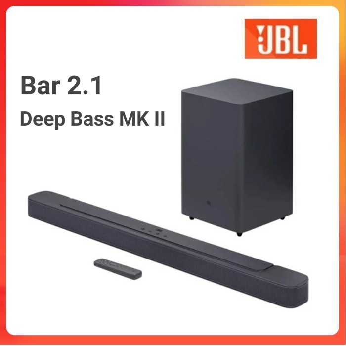 JBL BAR 2.1 MK2 Deep Bass Bar2.1 Deep Bass MkII Soundbar
