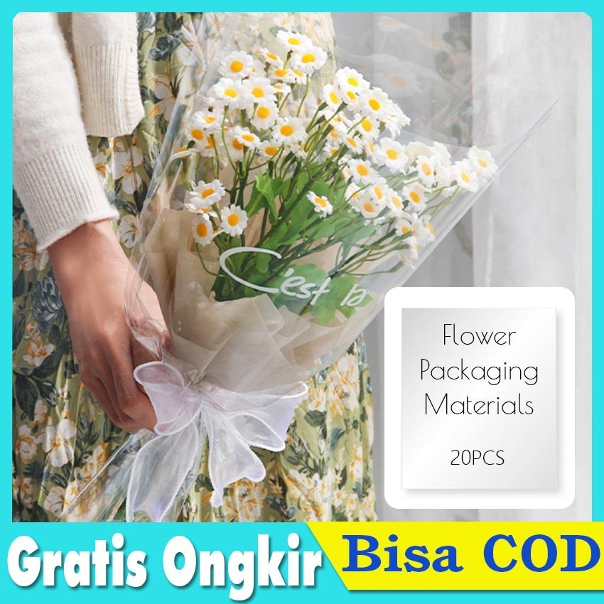 Plastik Buket | Plastik Bungkus Buket | Plastik Opp Tebal Bungkus Buket Bunga