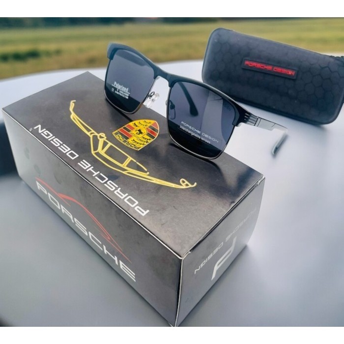 Sunglasses Kacamata Hitam Polarized Bentuk Bulat Bahan pc hitam polarized - hitam dop, kacamata aja