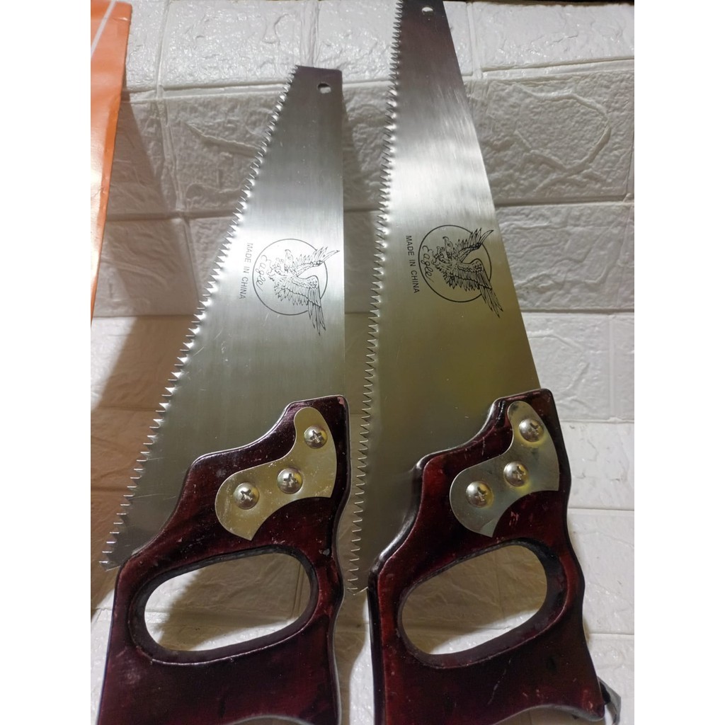 COD Gergaji Baja Asli Tajam / Gergaji Kayu Baja Siap Pakai Super Kuat Anti Paku/Gergaji Anti Selip G