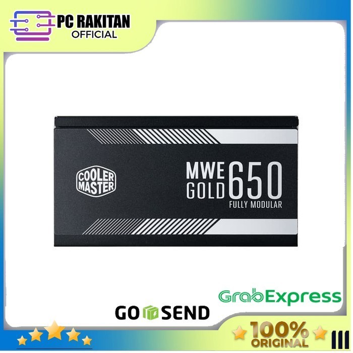 COOLER MASTER MWE GOLD 650 - 650W 80+ GOLD FULLY MODULAR