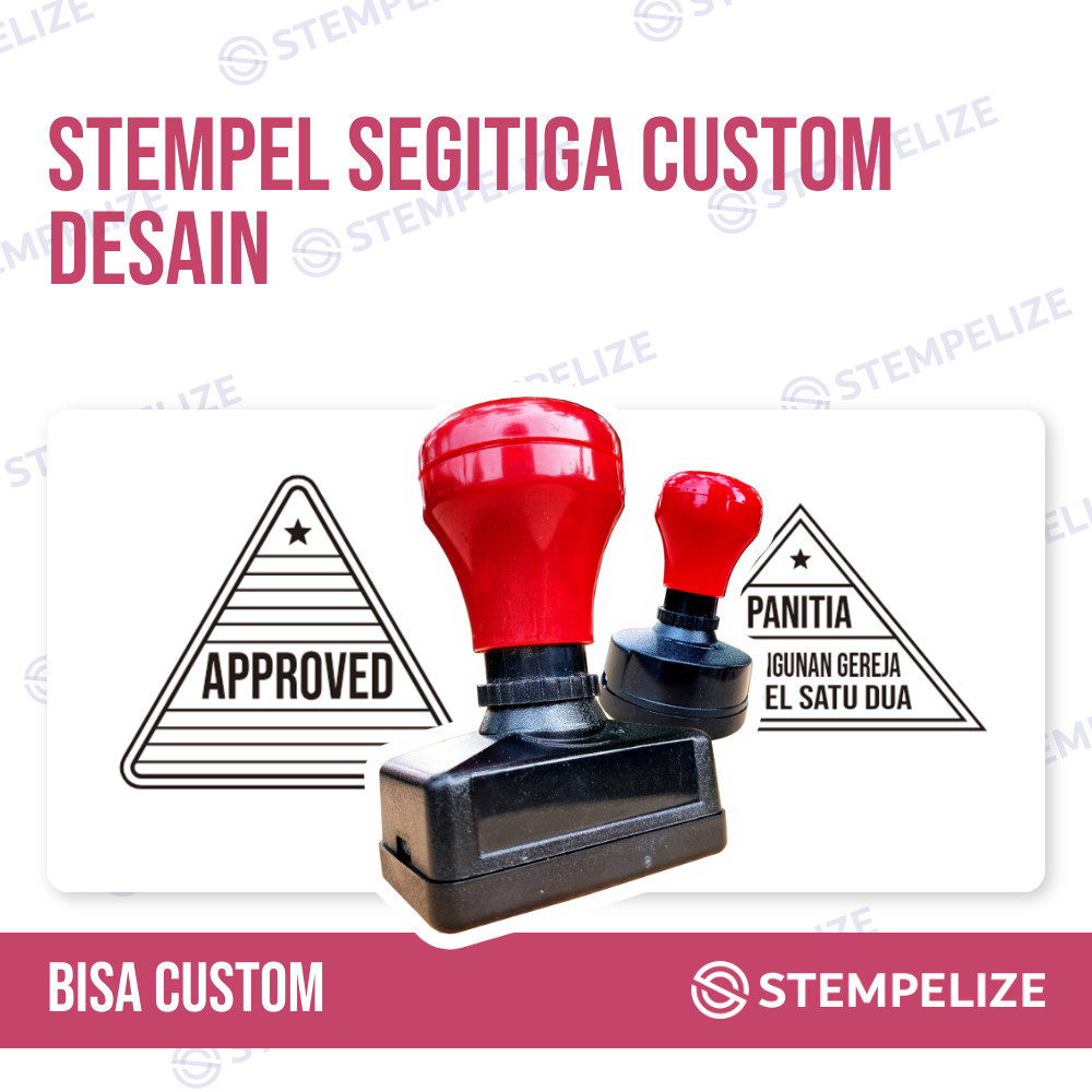 

Stempel Segitiga Custom Desain