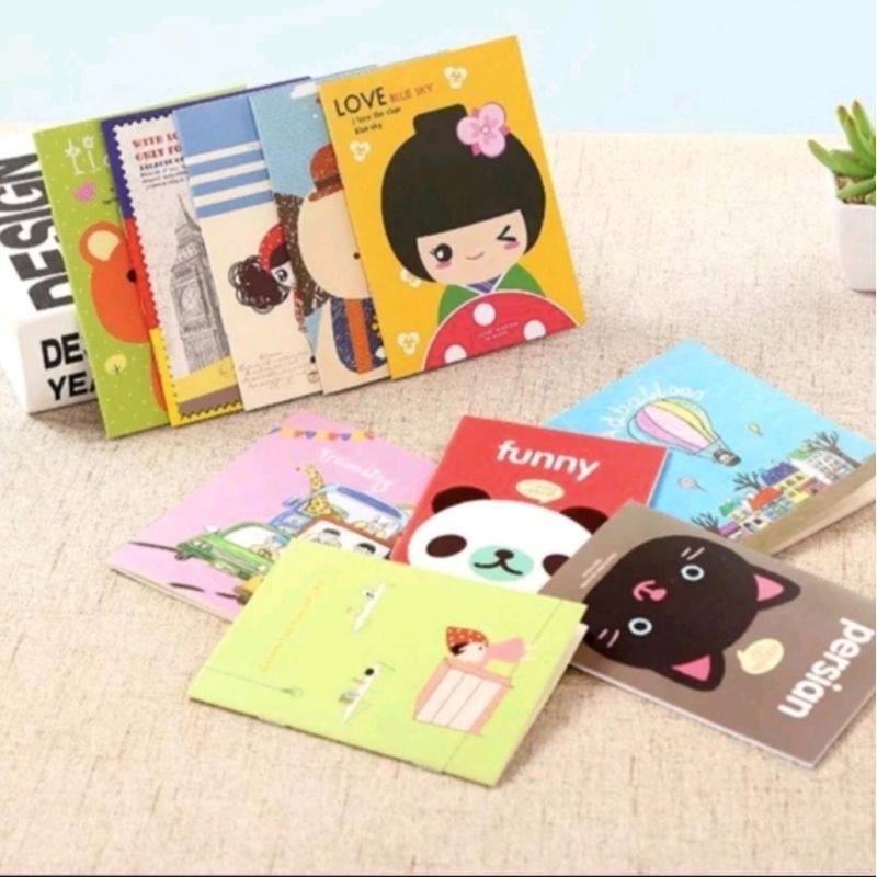 

Buku tulis mini buku notes mini buku catatan traveling
