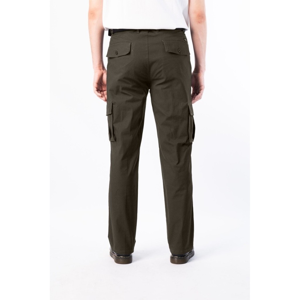 Celana Unisex Erigo Cargo Pants Jarvis Olive - 30