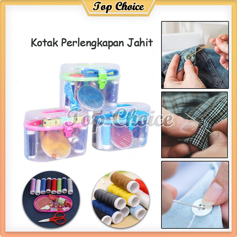 Set Alat Jahit / Kotak Perlengkapan Jahit / Sewing Tool Kit
