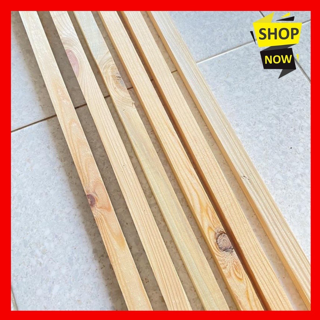 Kayu reng/lis/stik 2x1.5 3x1.5 jati belanda sudah serut halus (mohon baca deskripsi) kayu jati belan
