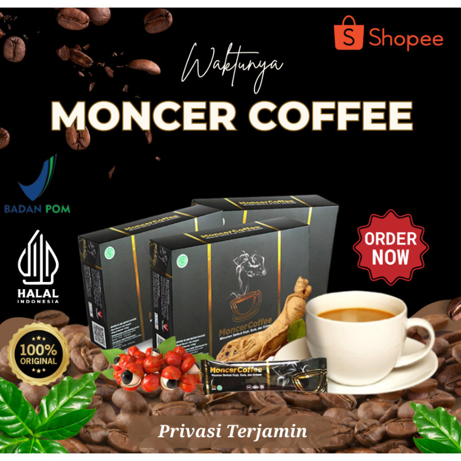 

Promo MONCeER Cofee Kopi Monceer 100% Jaminan Asli