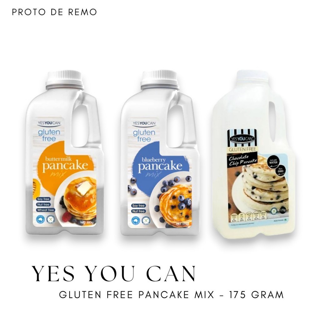 

Yes You Can Pancake Mix Powder Gluten Free 175GR