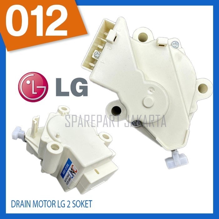 LM99 DRAIN MOTOR LG 2SOKET PUTIH PQD-703