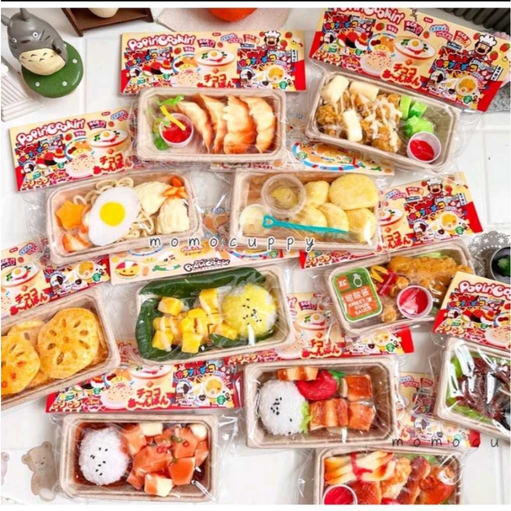 Poppin Cookin’ Food Taba Squishy Pencet Squeezy Mainan Anak