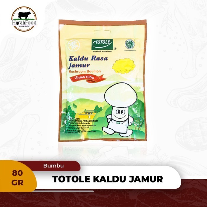 

Totole Kaldu Rasa Jamur 80 gram Penyedap Masakan Mushroom Bouillon