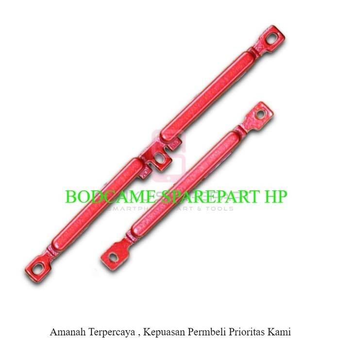 Tombol On Off Volume Realme C3 / 5i / 6i Tombol luar - Red