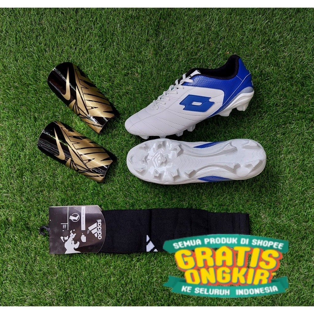 paket sepatu bola lotto . soccer/ cr7 ronaldo madrid barca
