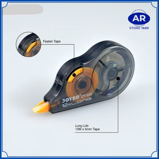 

DUNIA HOME LIVING TIP EX CORRECTION TAPE CT-522 JENIA KERTAS ROLL MURAH 12 METER CT 522 TIPEX ATK STATIONARY