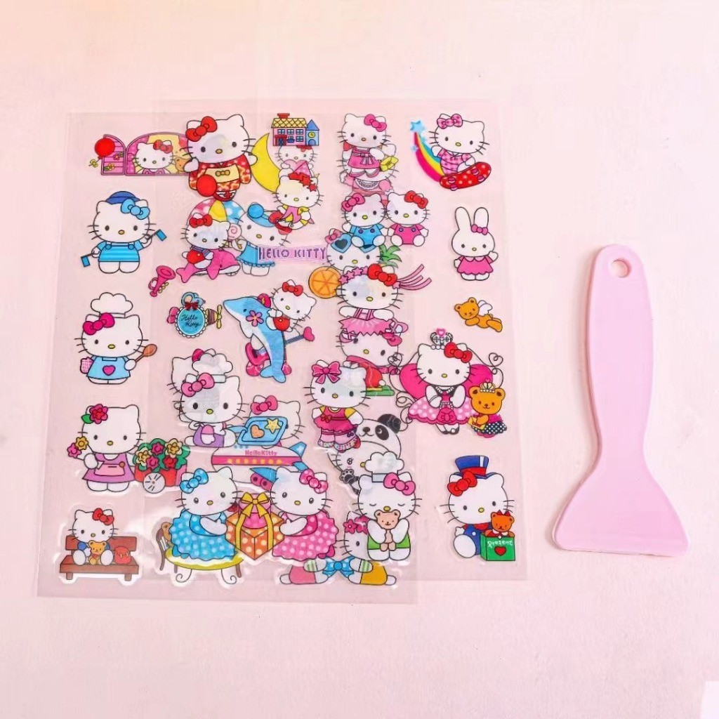 

TERVAFORITE 1 SET STICKER DIY MOTIF & KARTUN + SPATULA /AND CARTOON SET DIY STICKER