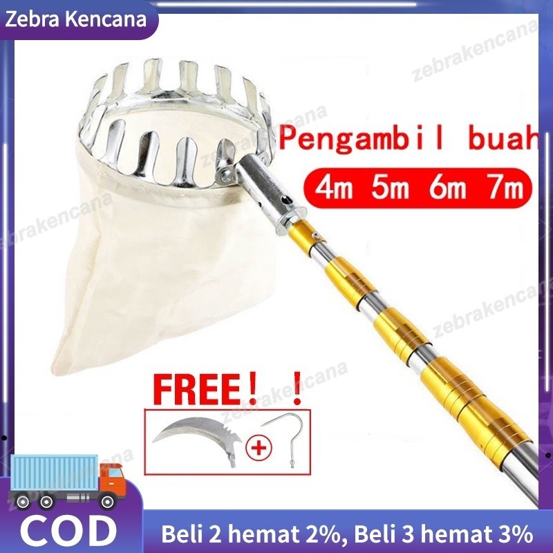 Alat Pemetik Buah Alat Pemetik Buah Mangga Tongkat Pemetik Buah Sekop Pemetik Buah Picker Sekop Peme