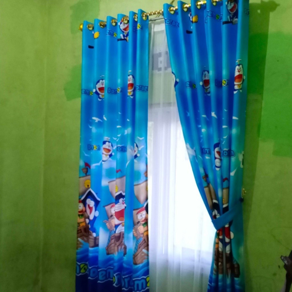 Gorden Karakter Gorden Jendela dan Pintu Gorden Doraemon Gorden Cropi Gorden Minimalis Gordyn Horden
