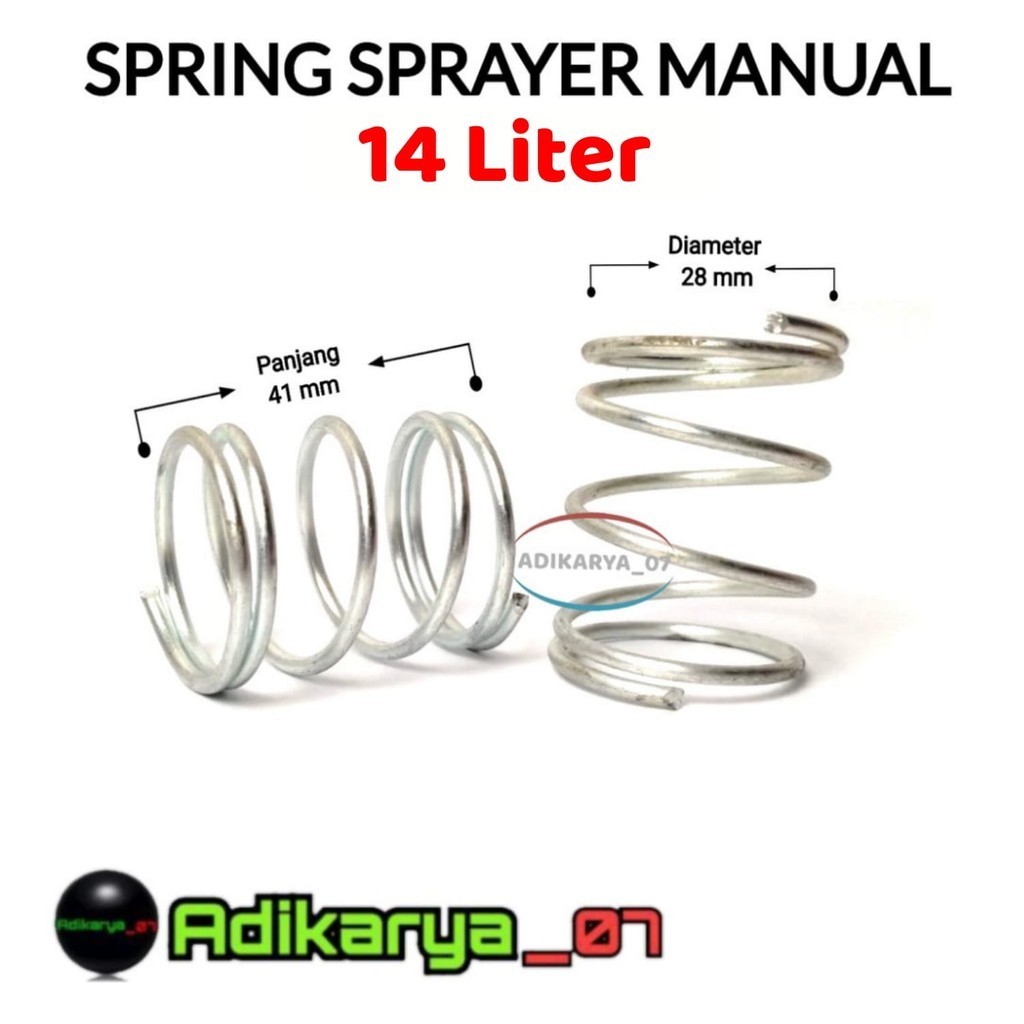 Per Atas Hand Sprayer Spring Sprayer Manual 14 Liter