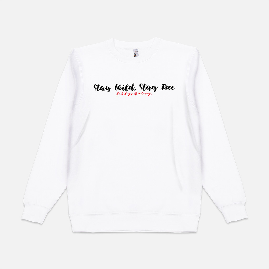 Sweatshirt baju lengan panjang, desain minimalis