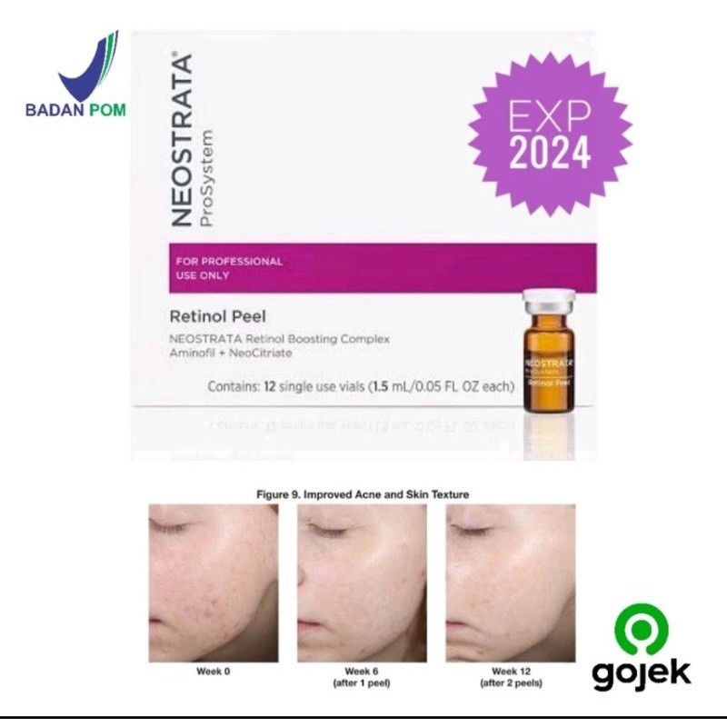 neostrata retinol peel peeling retinol ECER 1 pcs