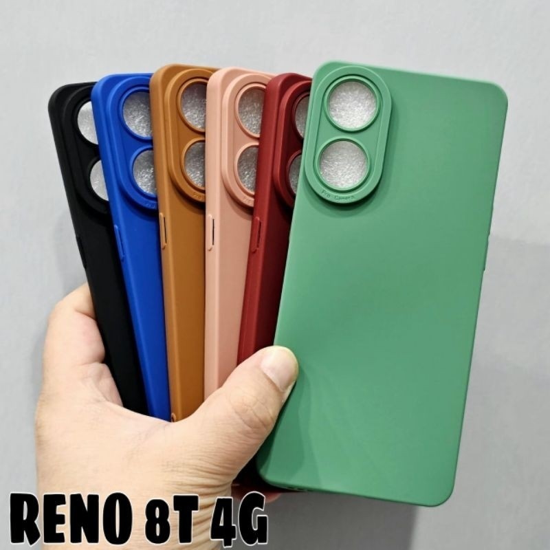 OPPO RENO 8T 4G CASE PRO CAMERA MACARON CASE OPPO RENO 8T 4G