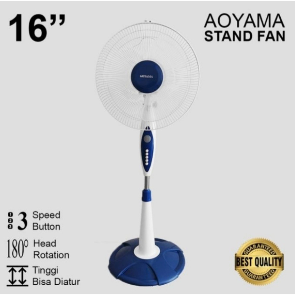 AOYAMA KIPAS ANGIN BERDIRI AOYAMA 16 INCH
