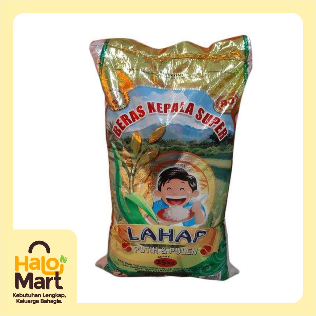 

LAHAP ANAK BERAS PUTIH 25 KG