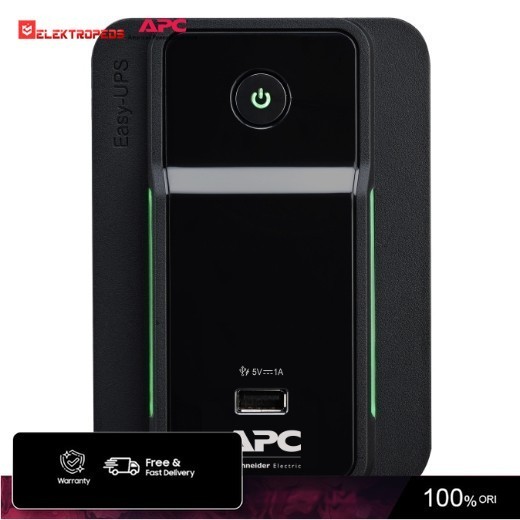 UPS APC Easy UPS BVX 700VA 360W USB Charging BVX700LUI-MS 2 Years - UPS STABILIZER - APC