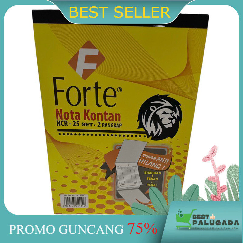 

nota kontan 2ply B2 besar