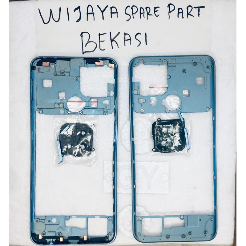 TULANG FRAME/BEZEL OPPO A15/A15S BLUE
