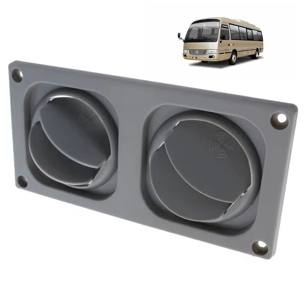2 Lubang Kisi Ac Bus / Ventilas Bus / Ventilation Tutup Bus Universal / Outlet AC atap mobil penumpa