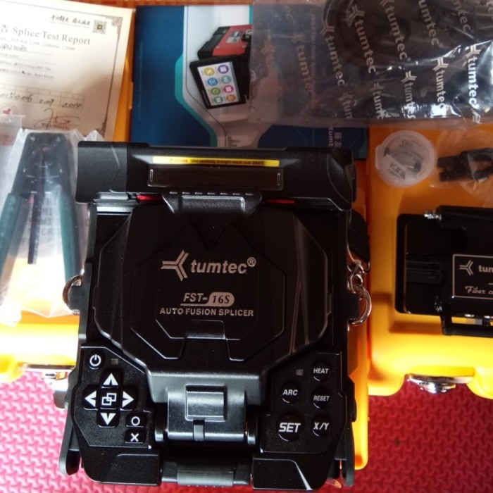 Splicer Tumtec 16S/Fusion Splicer Tumtec FST-16s/Alat Sambung FO FTTH