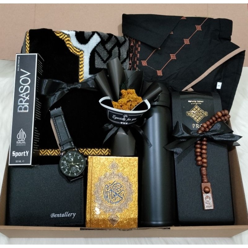 

Baju LebaranKado hampers gift pria sarung baju koko lebaran