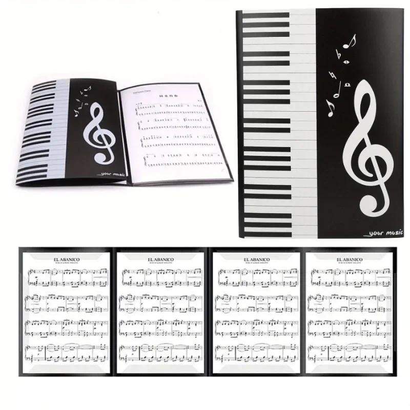 

A4 6 Pockets Music Folder Music Storage Sheet Big Piano Score Folder Writing Modification Folder Modify Sheet Music