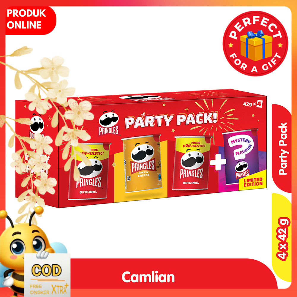 

Pringles Keripik Kentang Party Pack 4 x 42 g