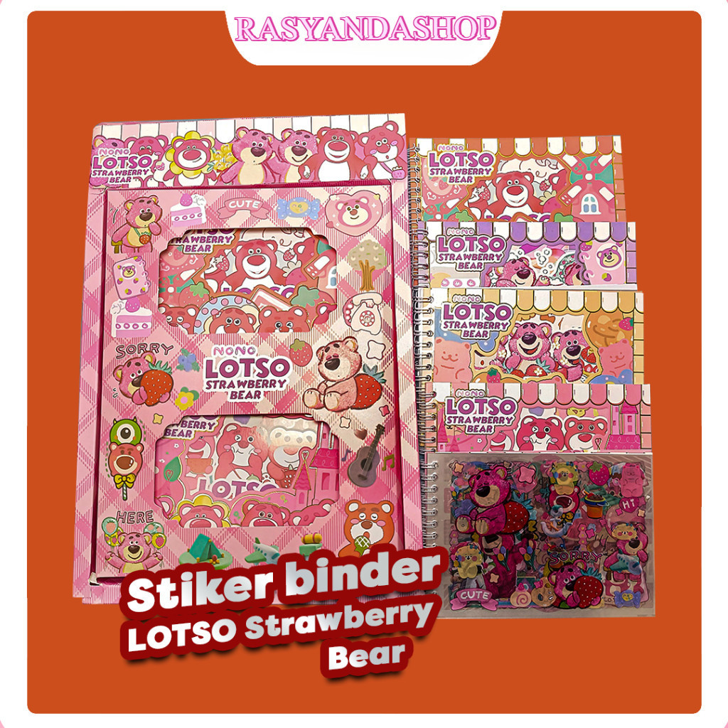 

Buku Stiker Lotso Binder Aesthetic Lotso Stiker Book Buku Binder Lotso mura