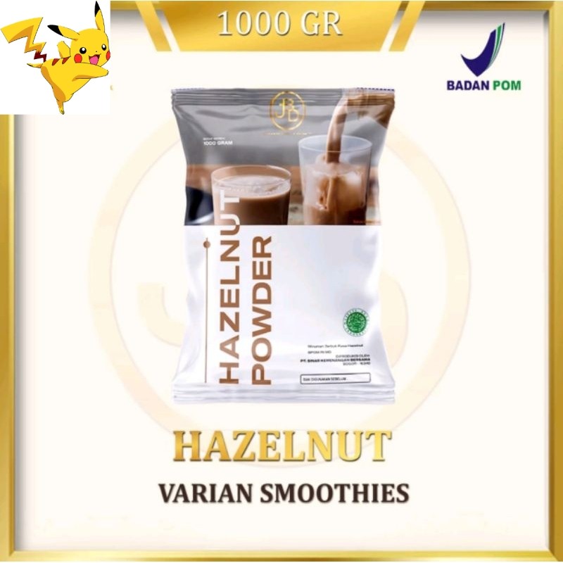 

pekanbaru / Bubuk Minuman Premium Hazelnut - Jakarta Bubble Drink | BPOM & HALAL