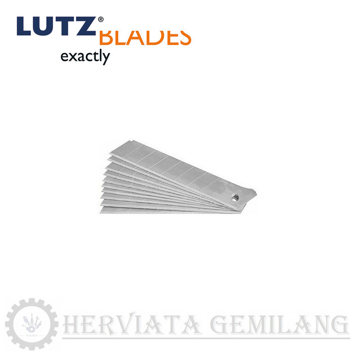 

LUTZ BLADES Snap-off “Experience” Blades Set 10 pcs 18 mm for Garant Cutter