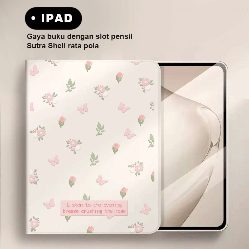 Bunga mini Case tablet Samsung  A8 10.5 inch A9 8.7 inch A9+ 11 inch S6 Lite 10.4 inch S9/S9 FE 11 i