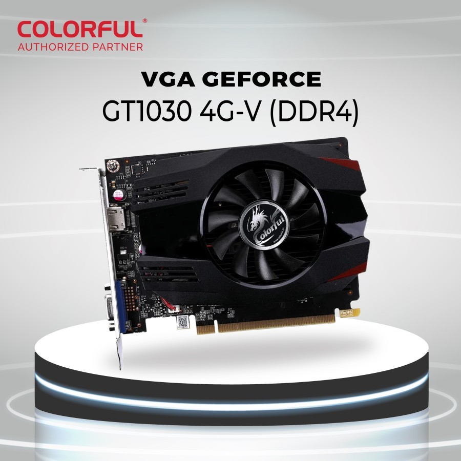 VGA COLORFUL GT 1030 4GB DDR4 64bit - Nvidia GeForce GT1030 4G-V